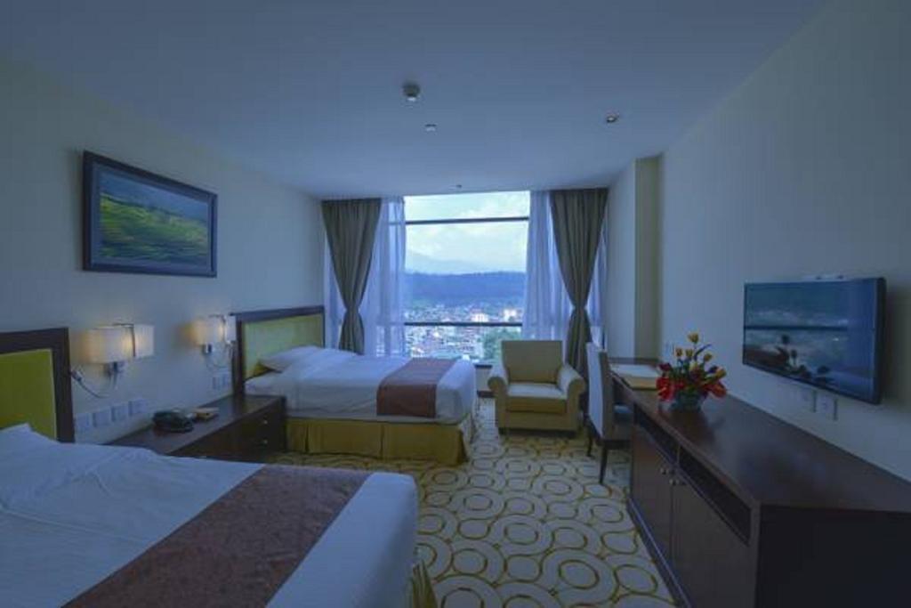 Aristo International Hotel Lào Cai Zimmer foto